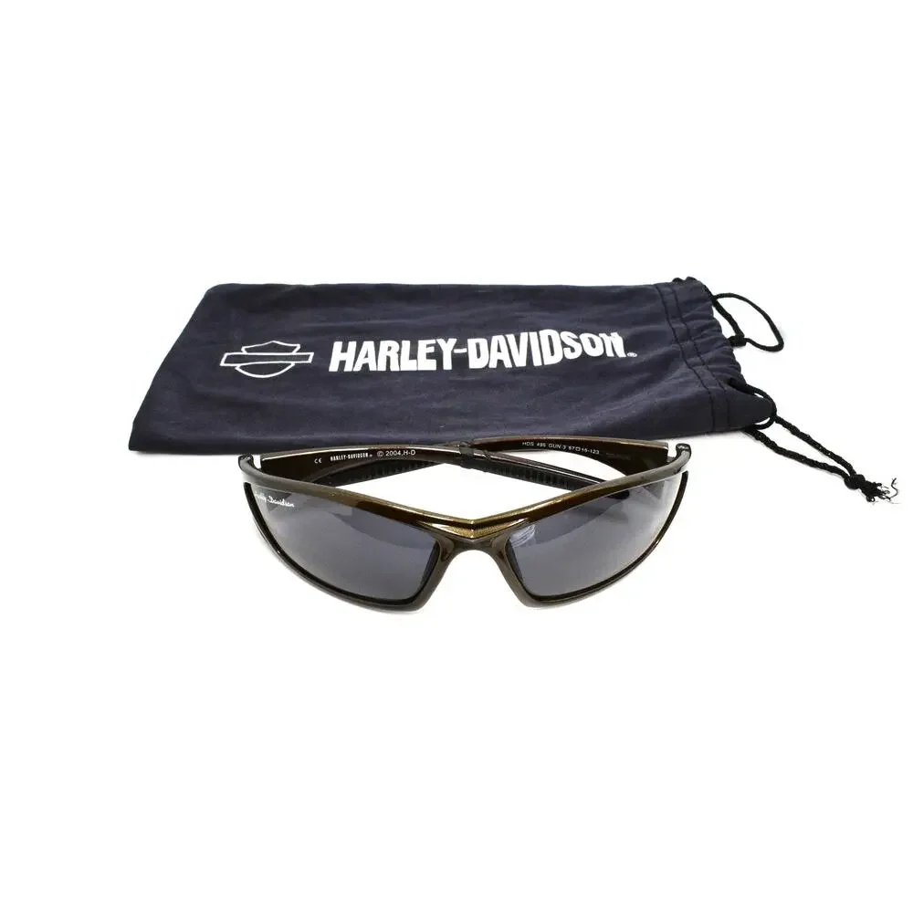 Harley Davidson HDS496 Gun-3 (2004) 67-15-123 Sunglasses-LENSES FAIR/FRAMES GOOD